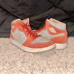 Denim Red Jordan 1 Mid